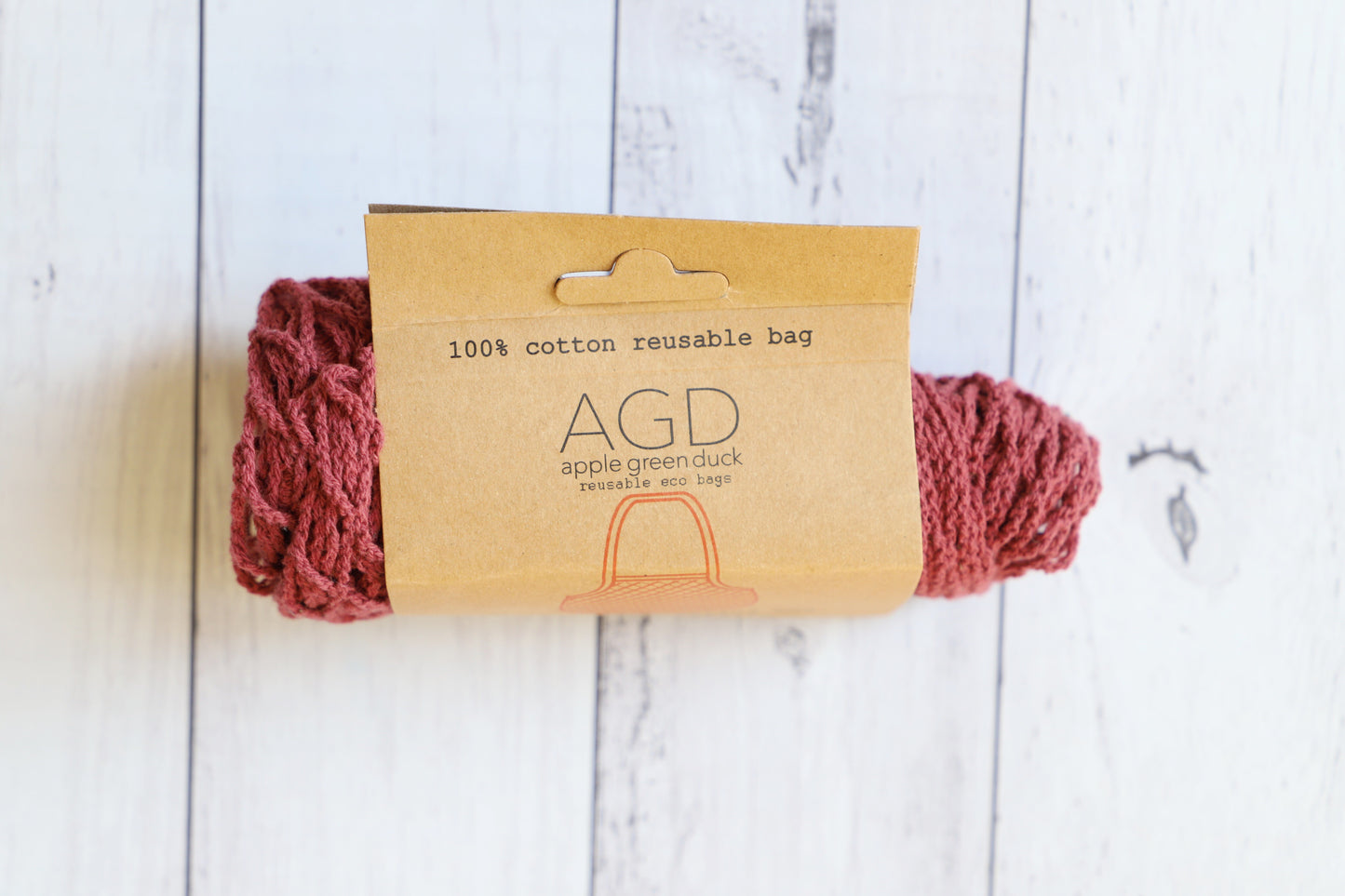 Apple Green Duck - String Bag - EcoLife Box