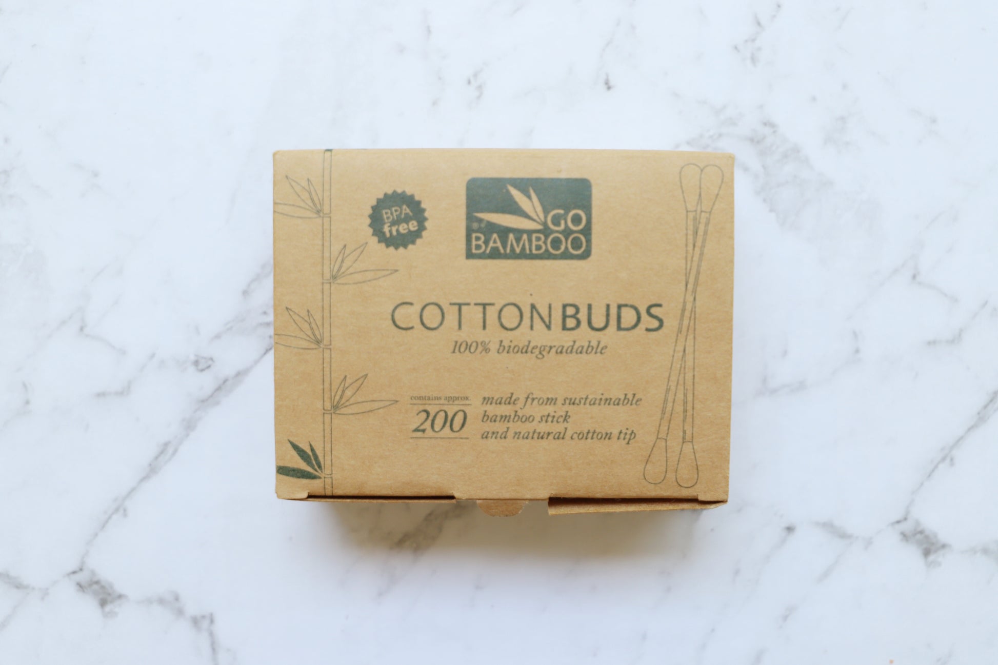 Go Bamboo - Cotton Buds - EcoLife Box