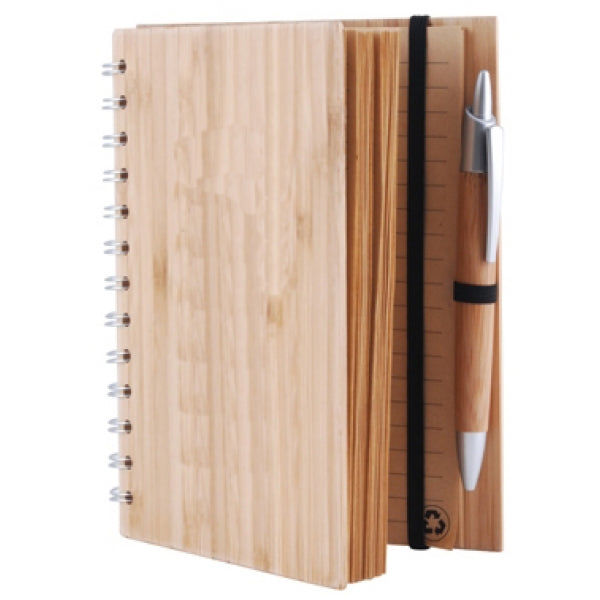 Eco Paper - Bamboo Notebook & Pen