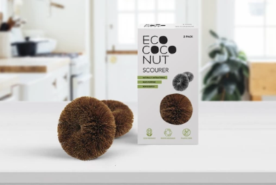 EcoCoconut - Scourers 2 pack - EcoLife Box