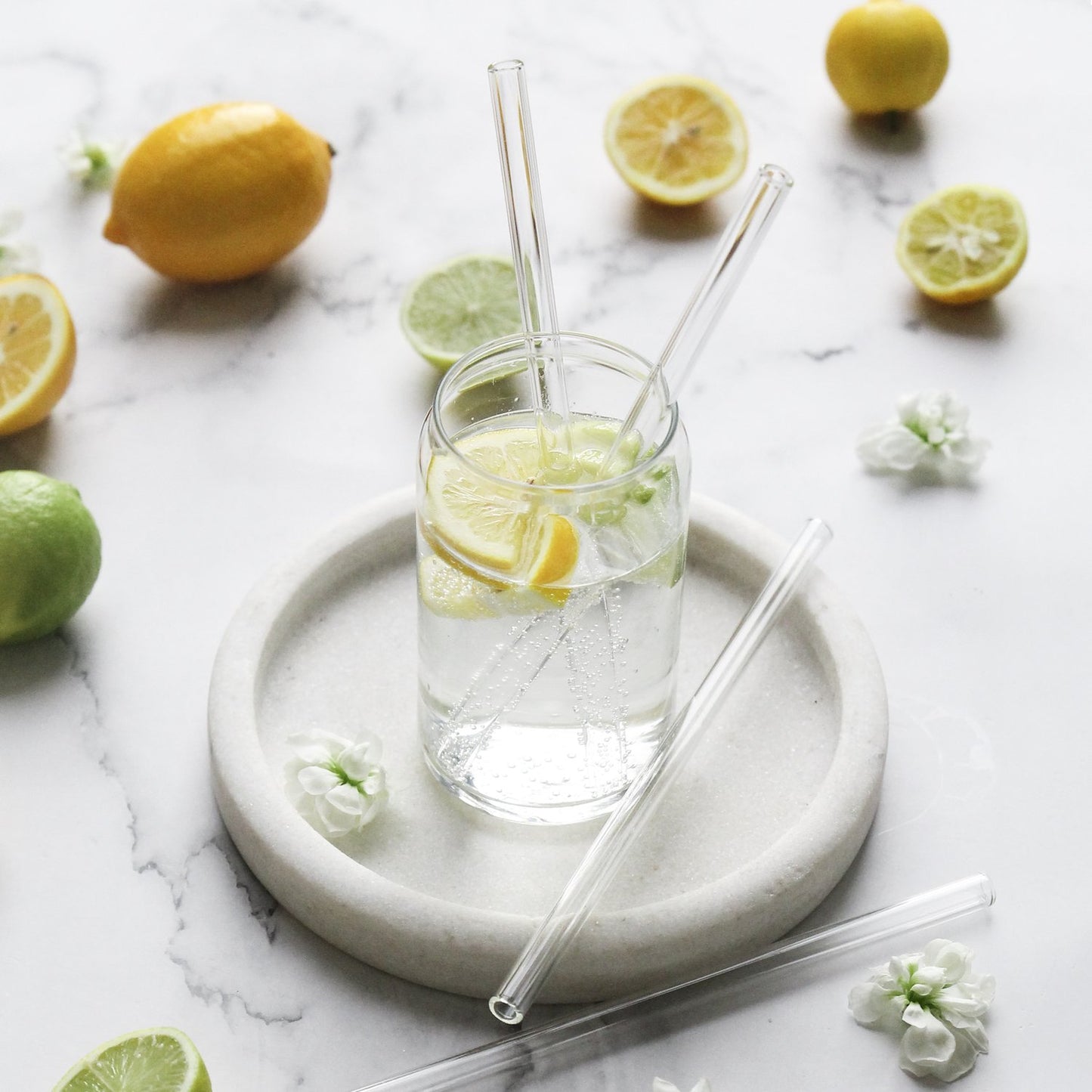 Ever Eco - Glass Drinking Straws 4 pack