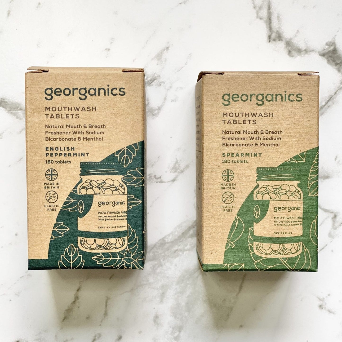 Georganics - Natural Mouthwash Tablets