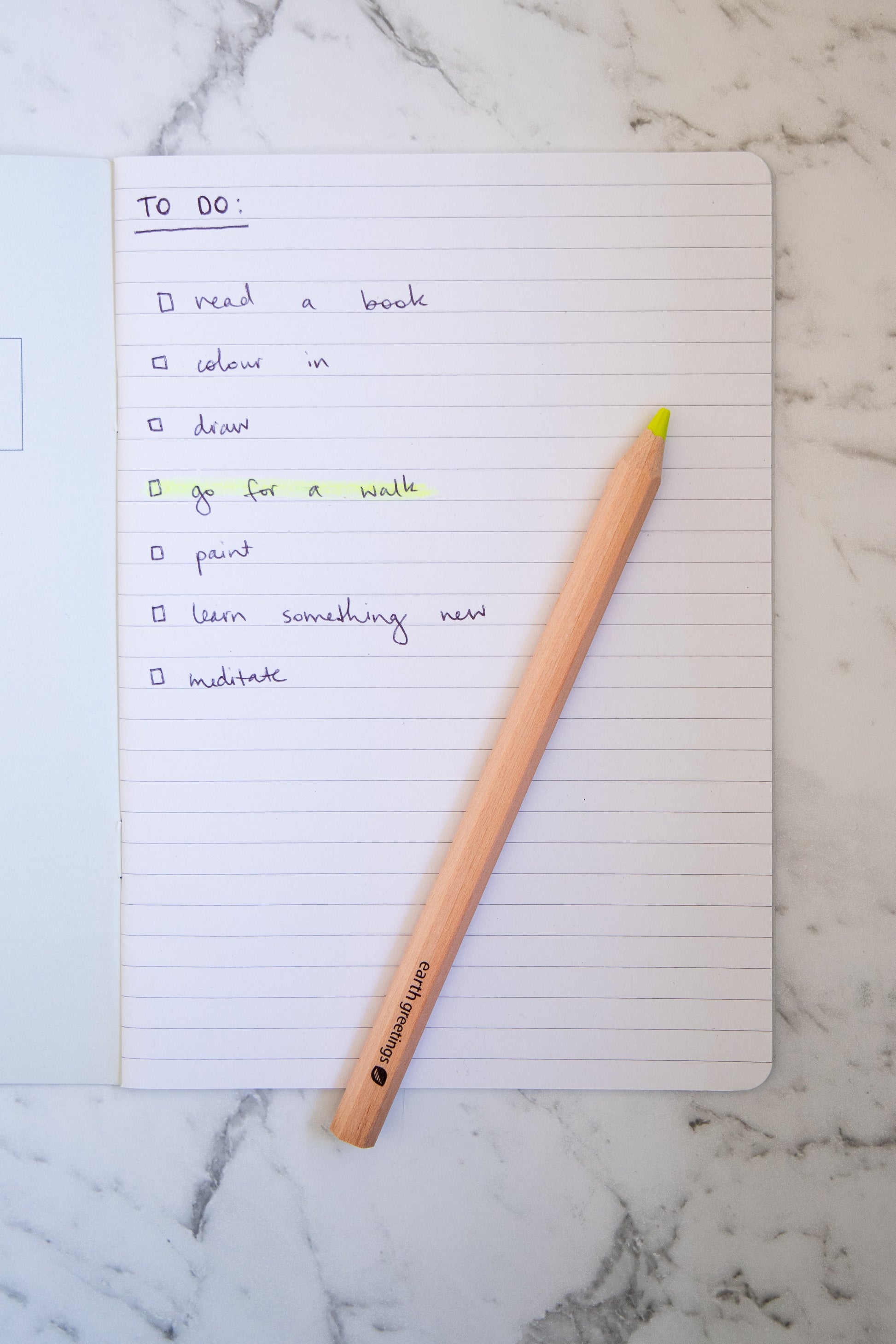 Earth Greetings - Highlighter Pencil - EcoLife Box