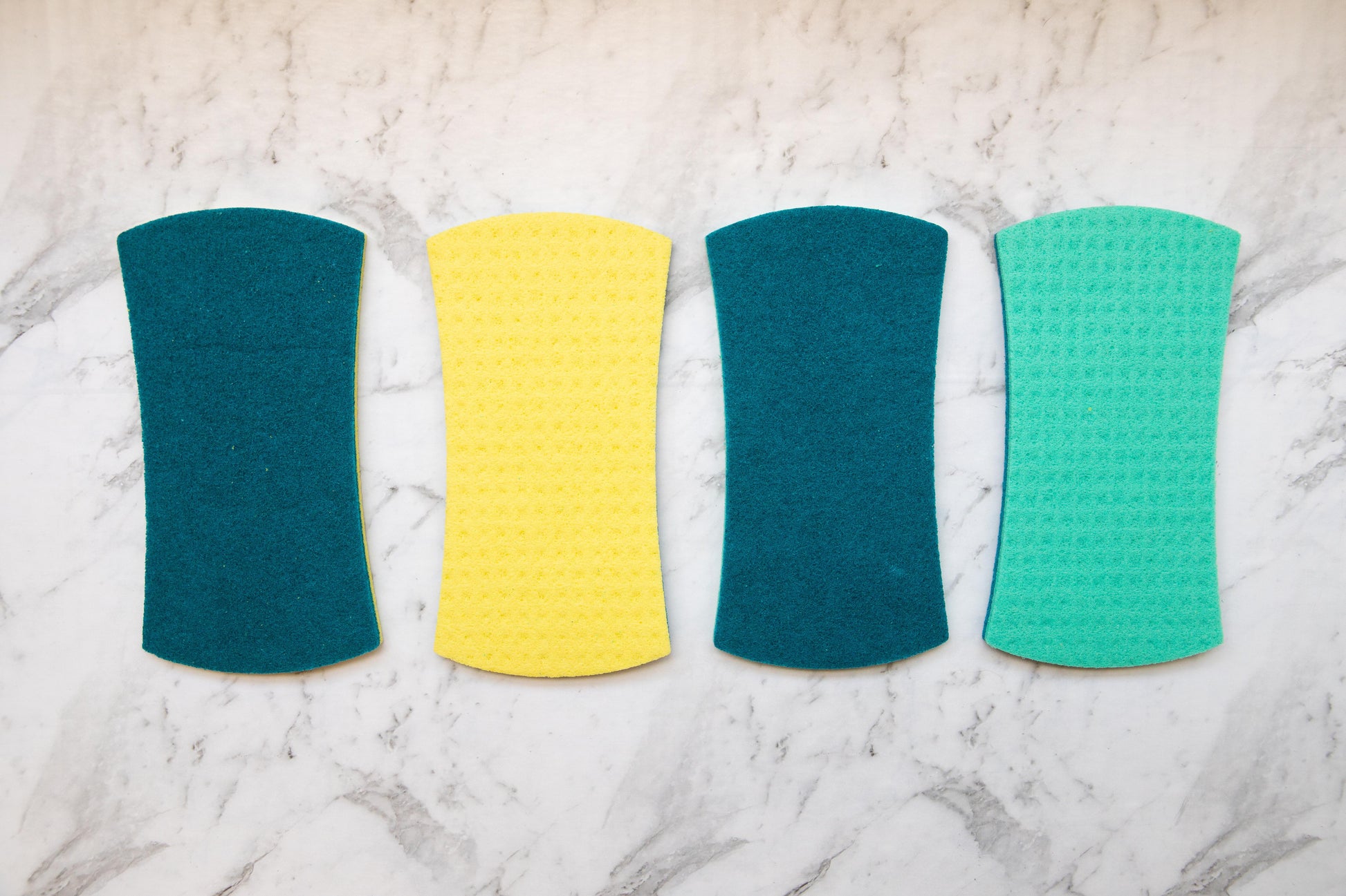 Full Circle - Stretch Counter Scrubbers Set of 4 - EcoLife Box