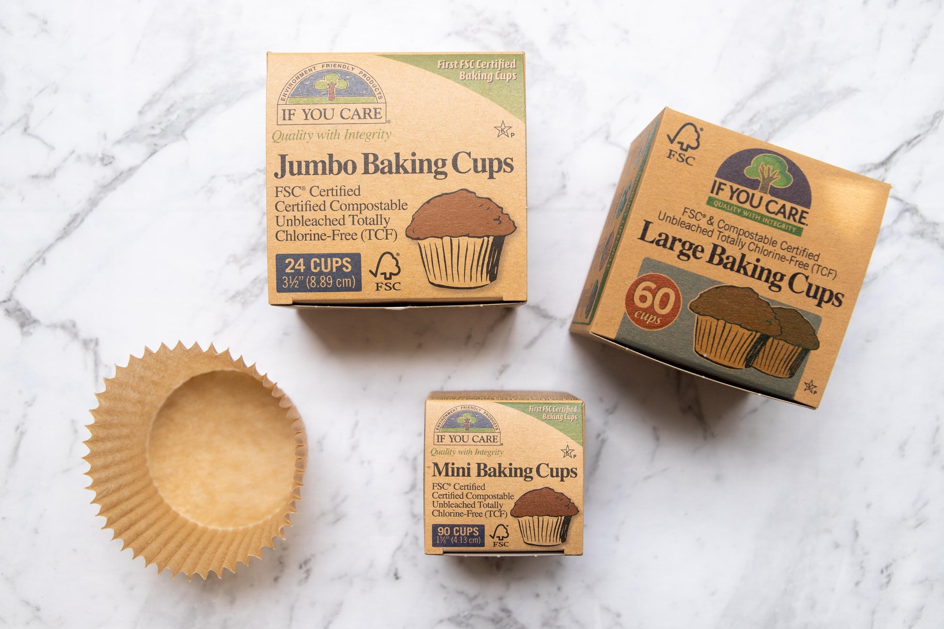 If You Care - Compostable Baking Cups - EcoLife Box