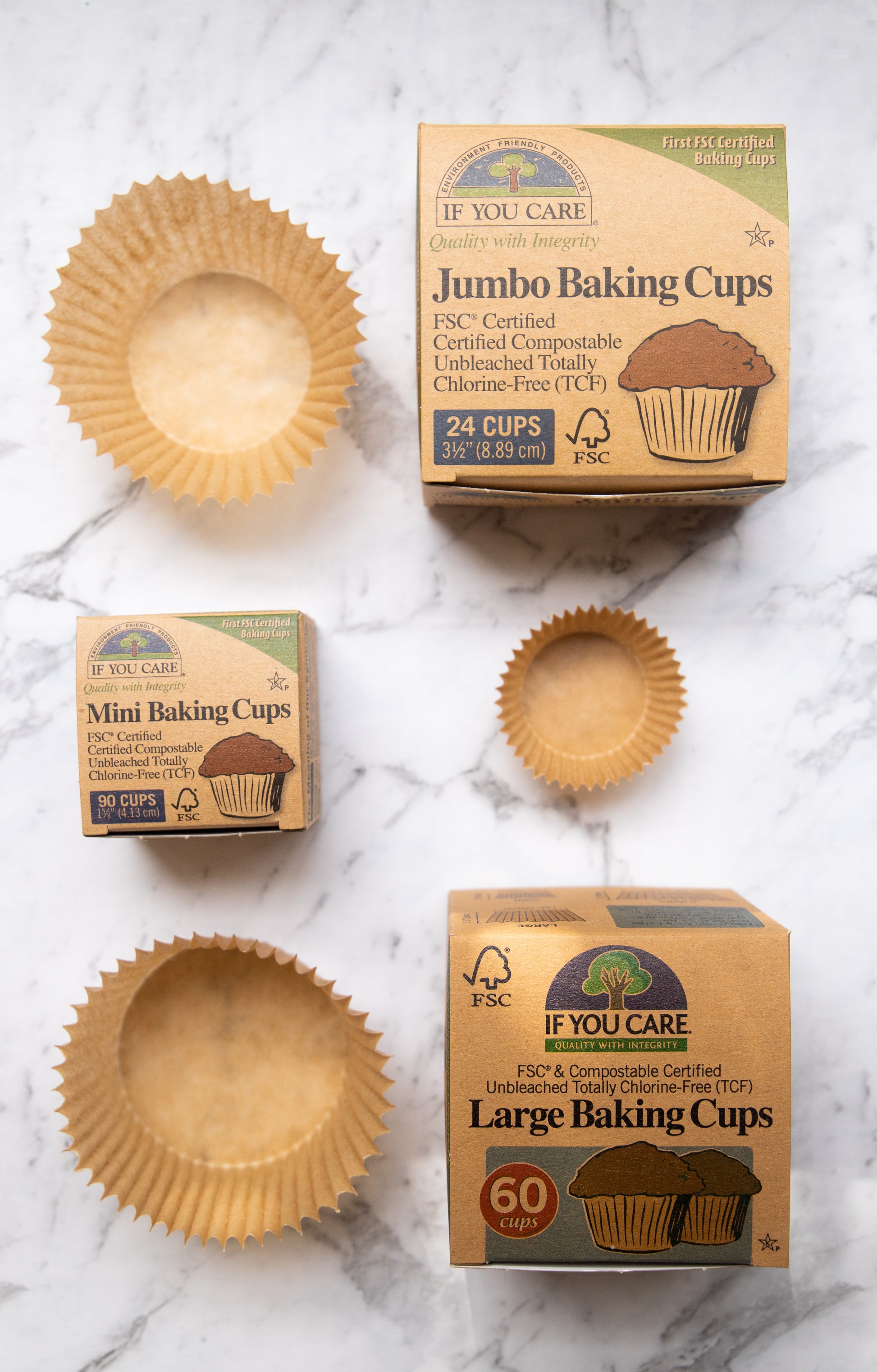 If You Care - Compostable Baking Cups - EcoLife Box