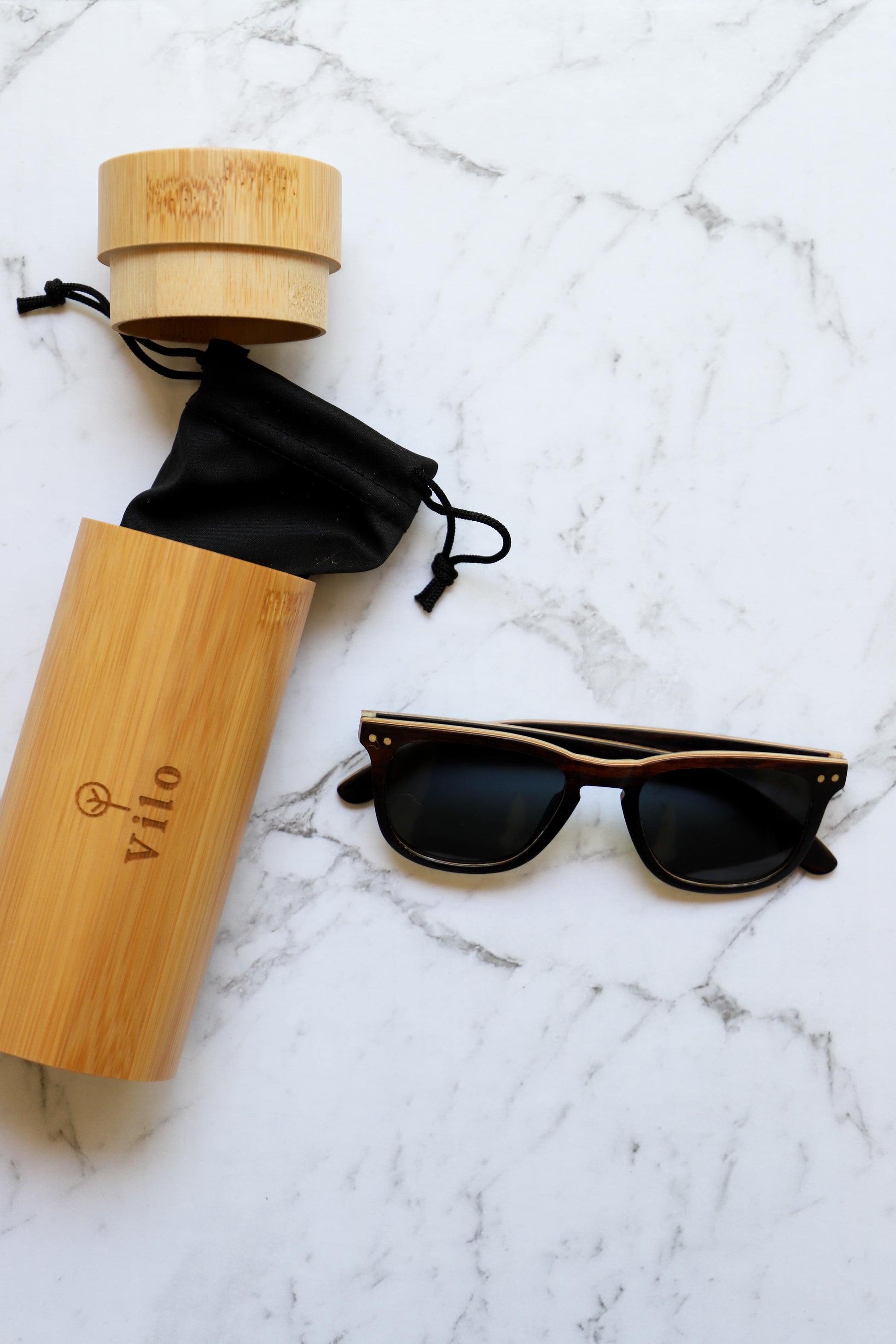 Vilo - Wooden Sunglasses - EcoLife Box
