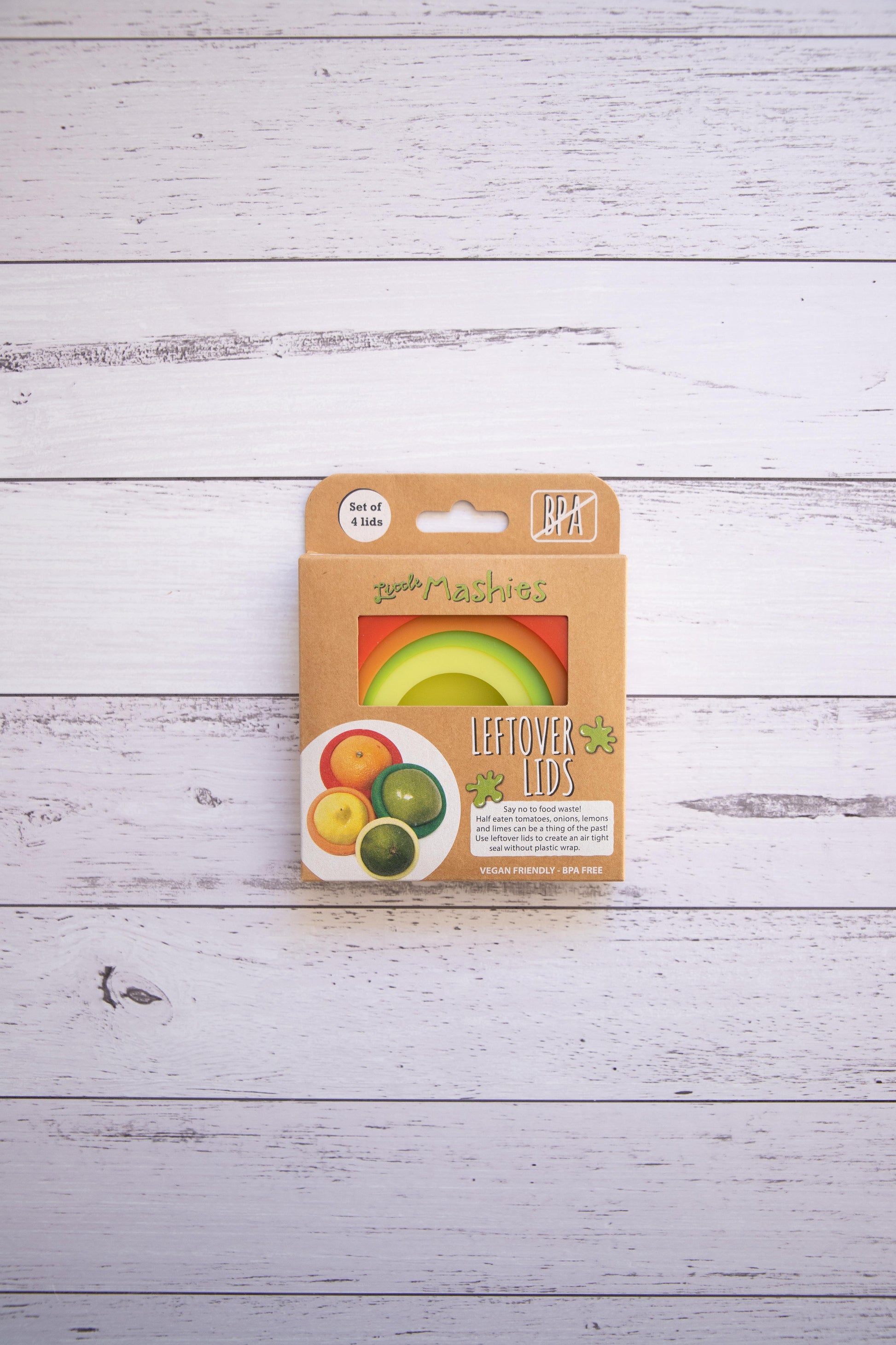 Little Mashies - Reusable Food Fresh Lids - EcoLife Box