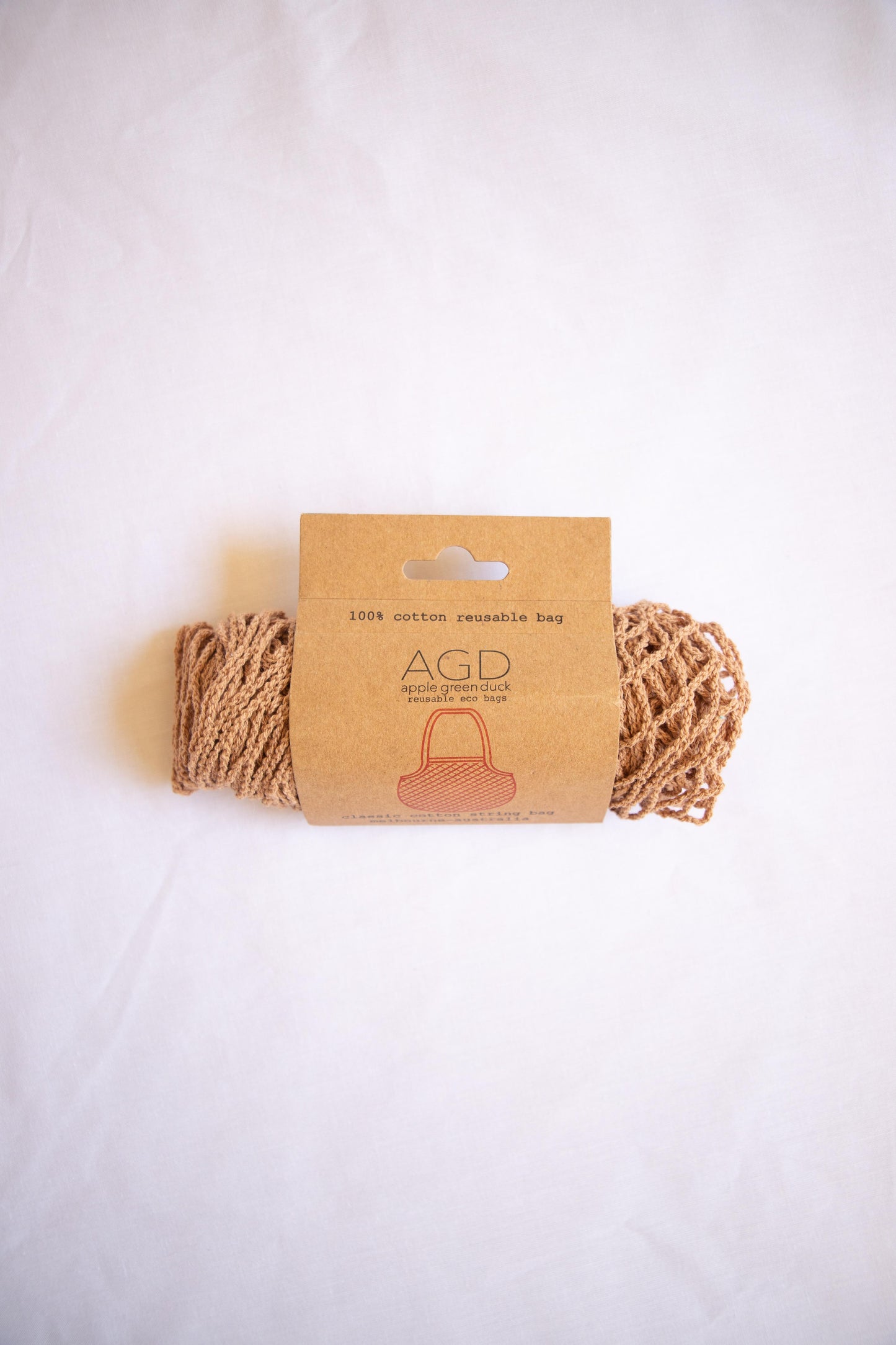 Apple Green Duck - String Bag - EcoLife Box