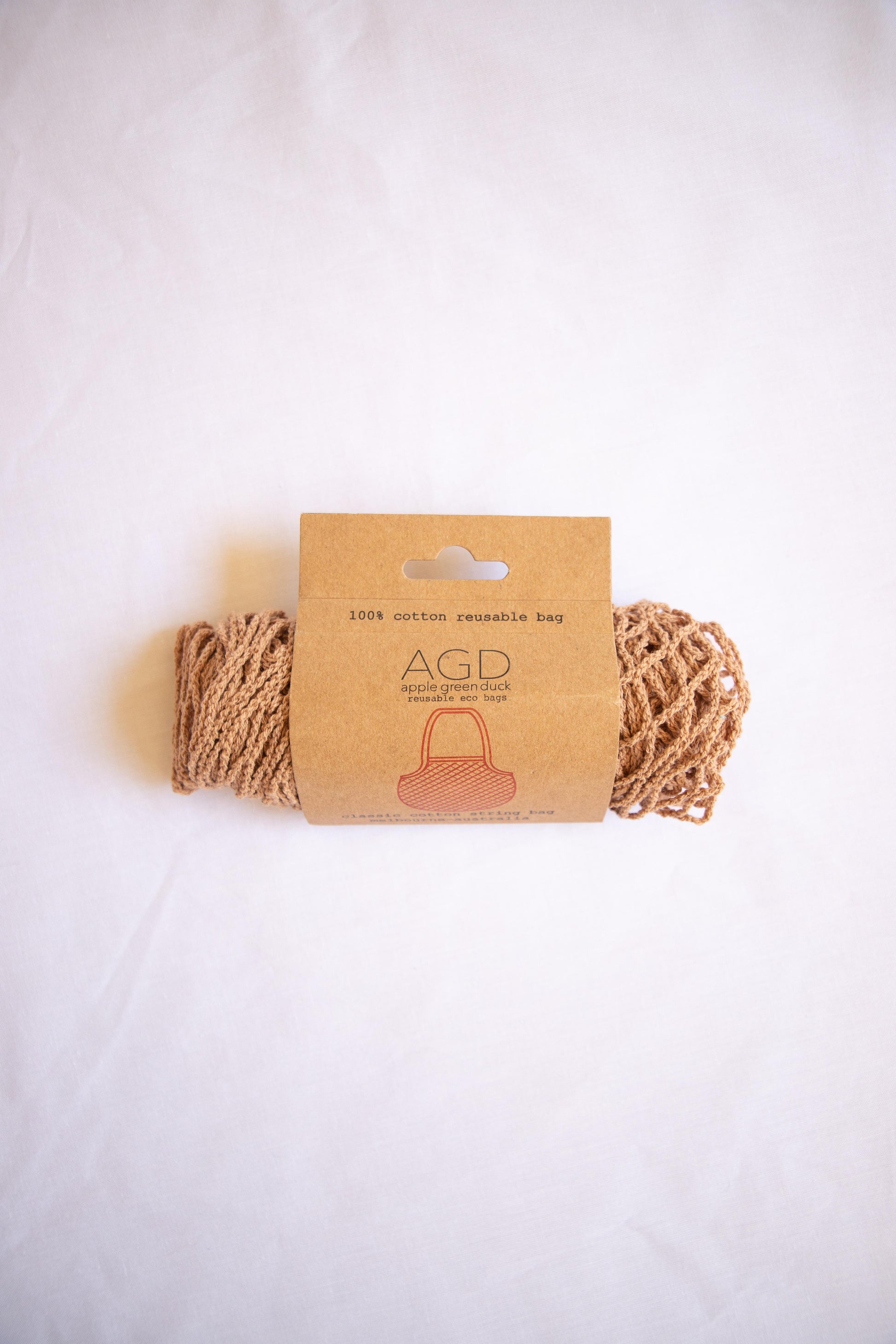 Apple Green Duck - String Bag - EcoLife Box