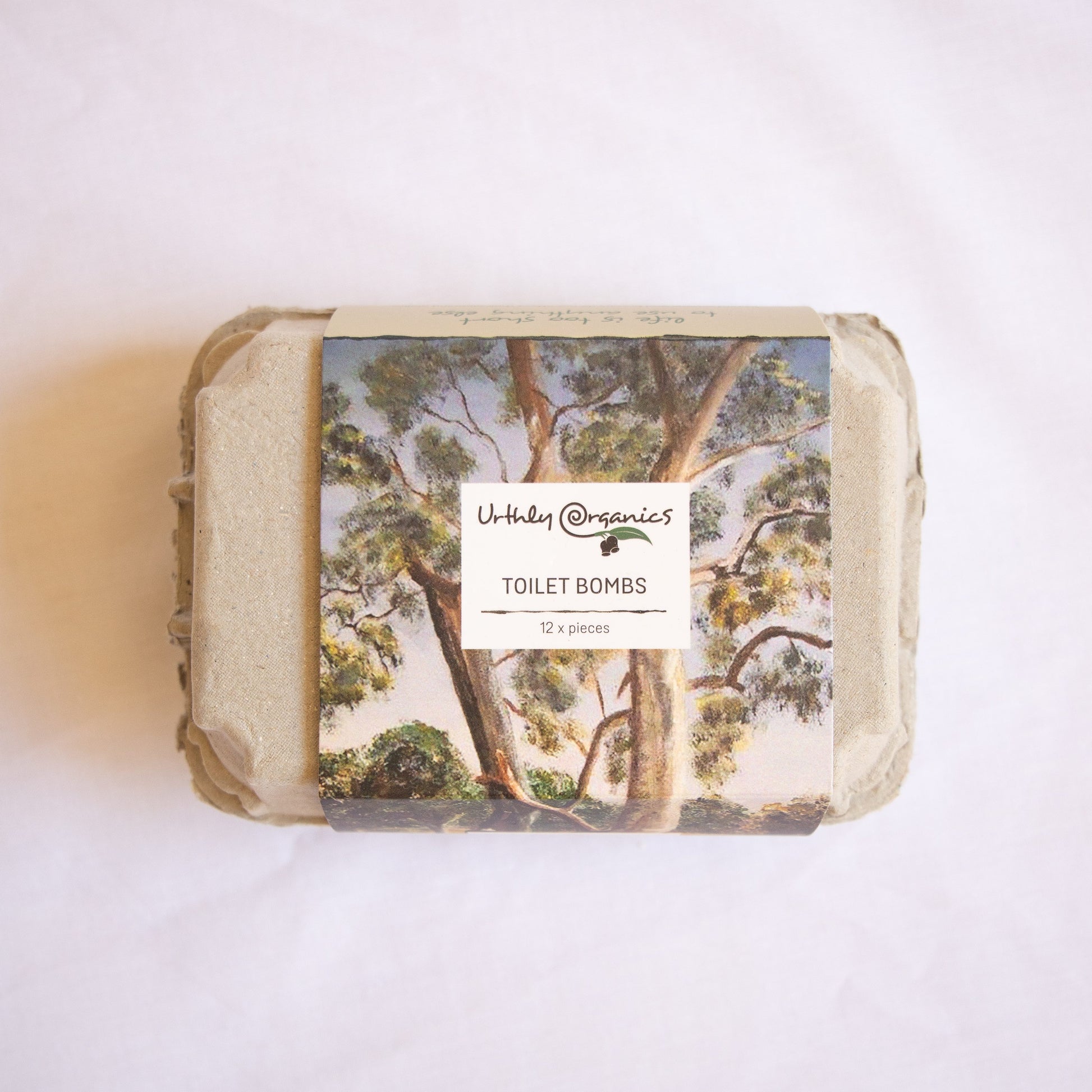 Urthly Organics - Toilet Bombs 12 pack - EcoLife Box