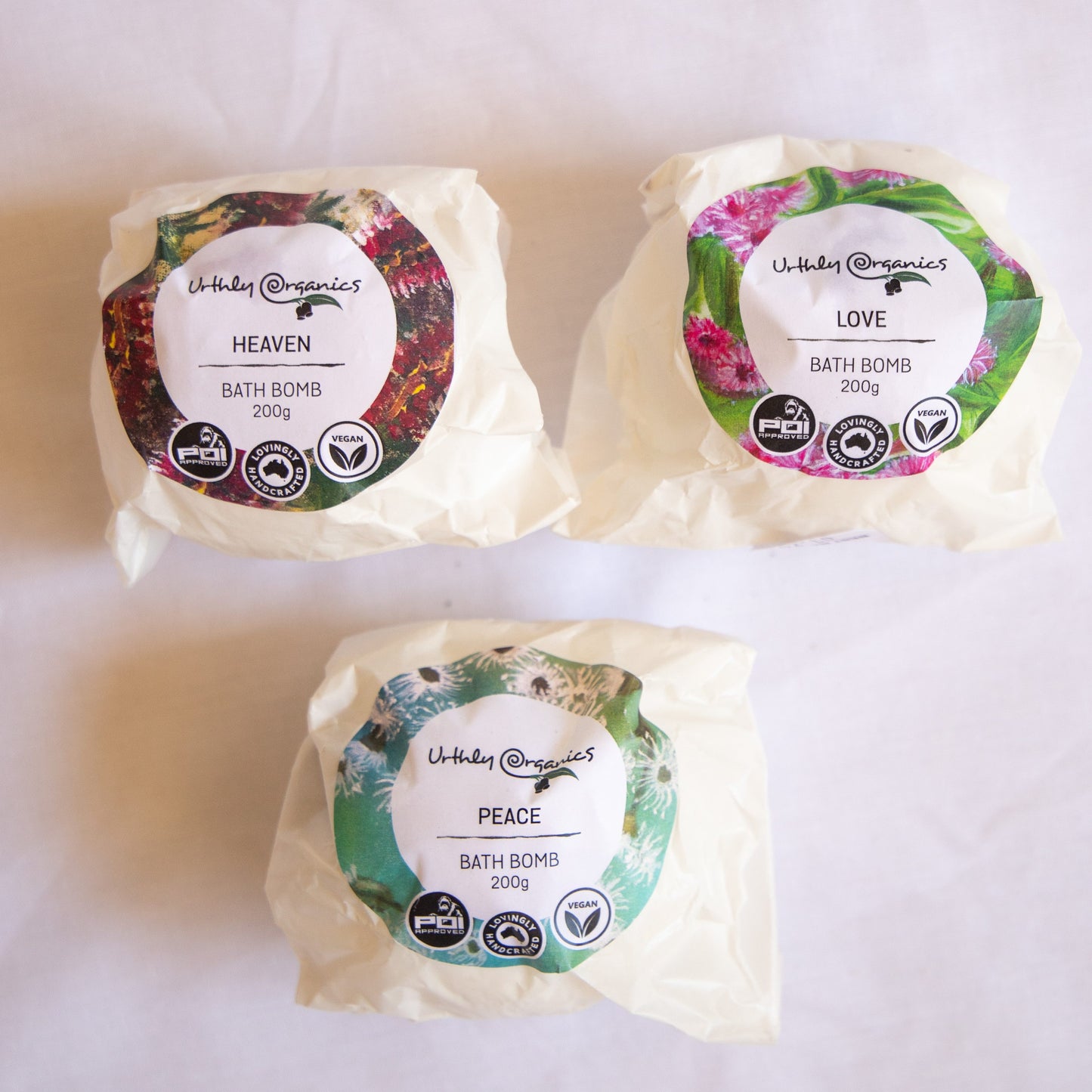 Urthly Organics - Bath Bombs