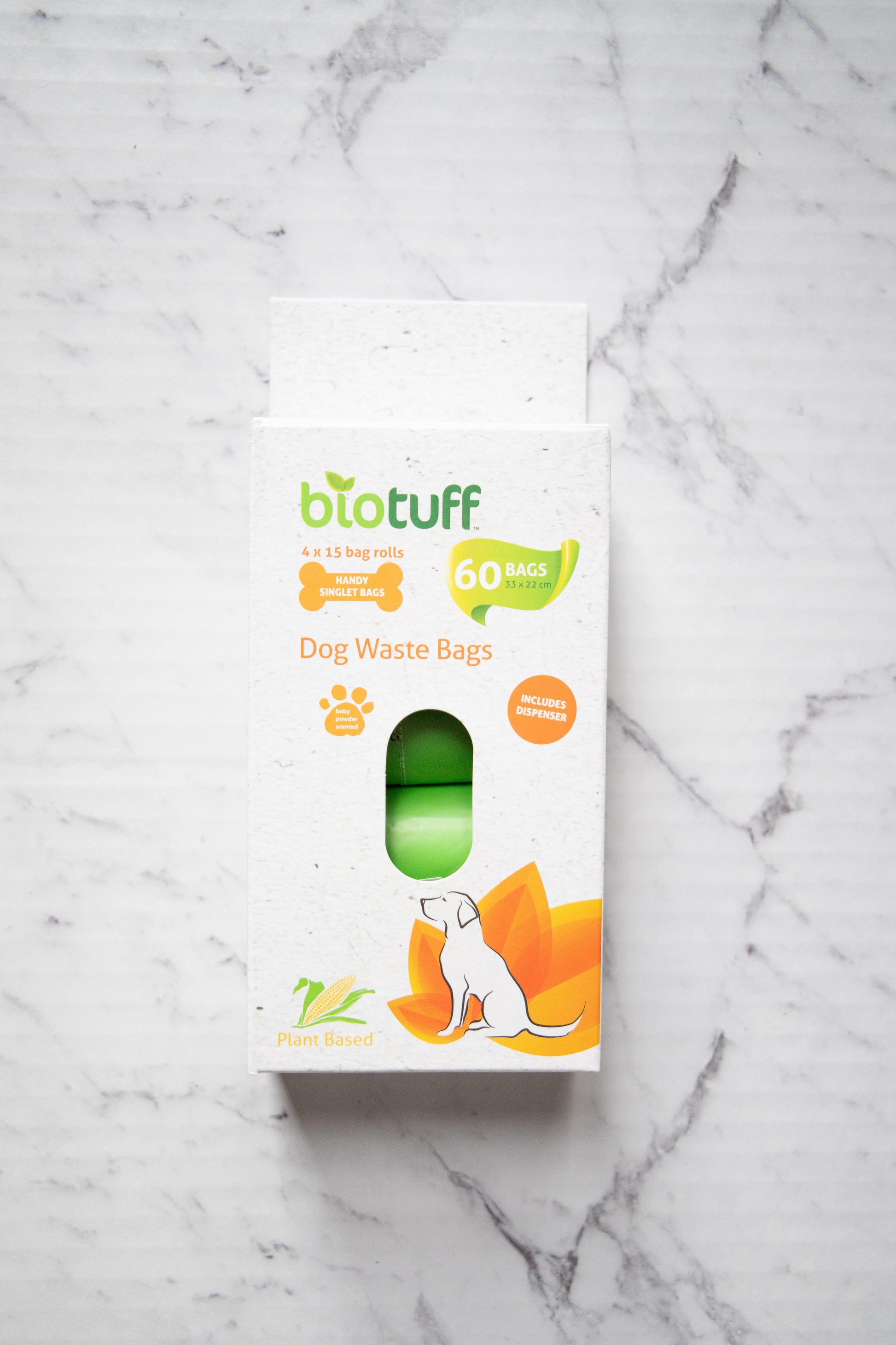 Biotuff - Dog Waste Bags & Dispenser - EcoLife Box