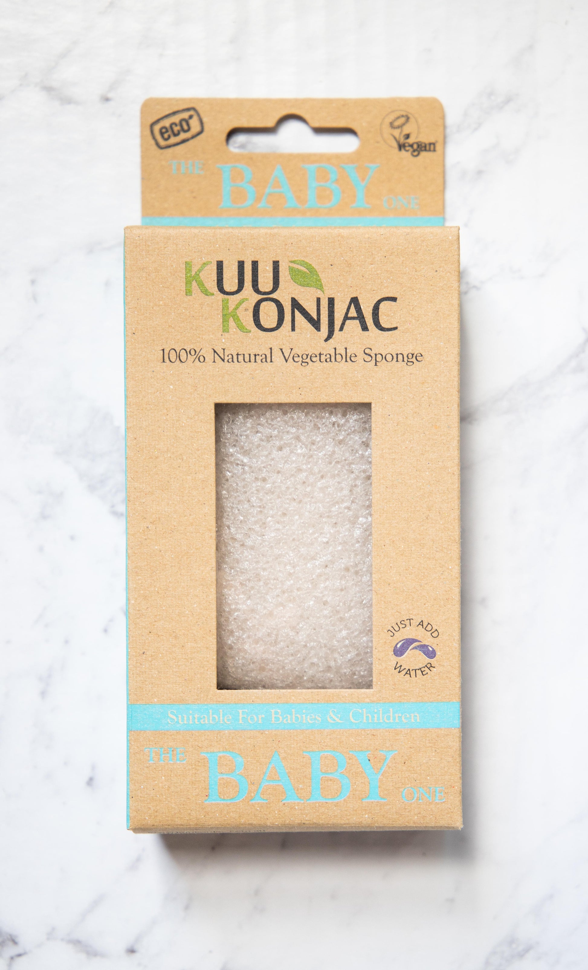 KUU Konjac - Baby Sponge - EcoLife Box