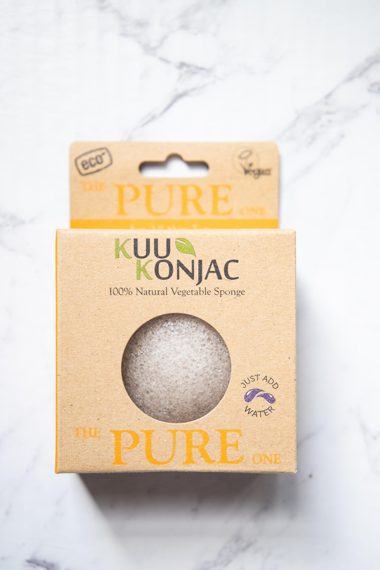 KUU Konjac - Facial Sponges - EcoLife Box