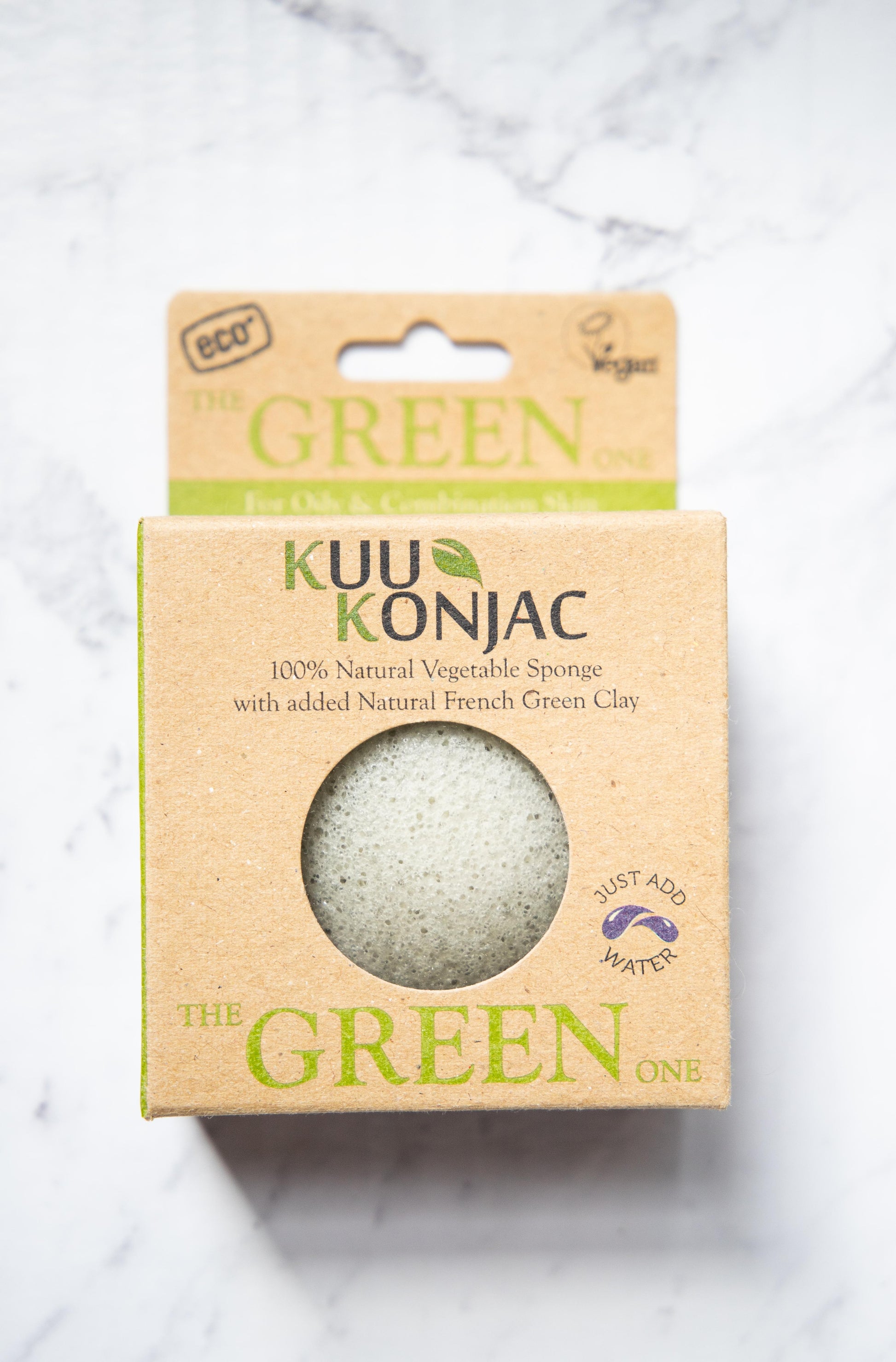 KUU Konjac - Facial Sponges - EcoLife Box