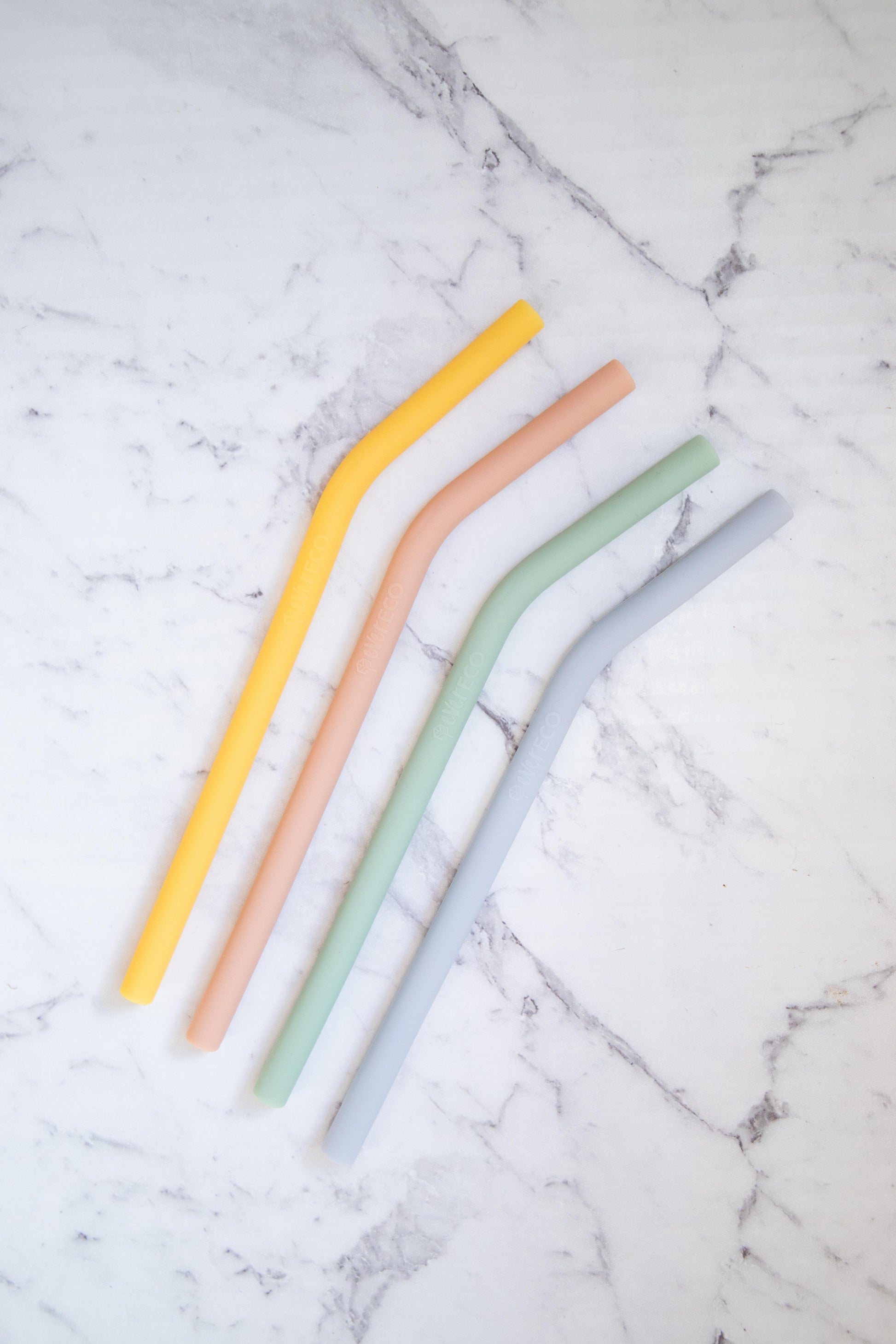 Ever Eco - Silicone Drinking Straws 4 pack - EcoLife Box
