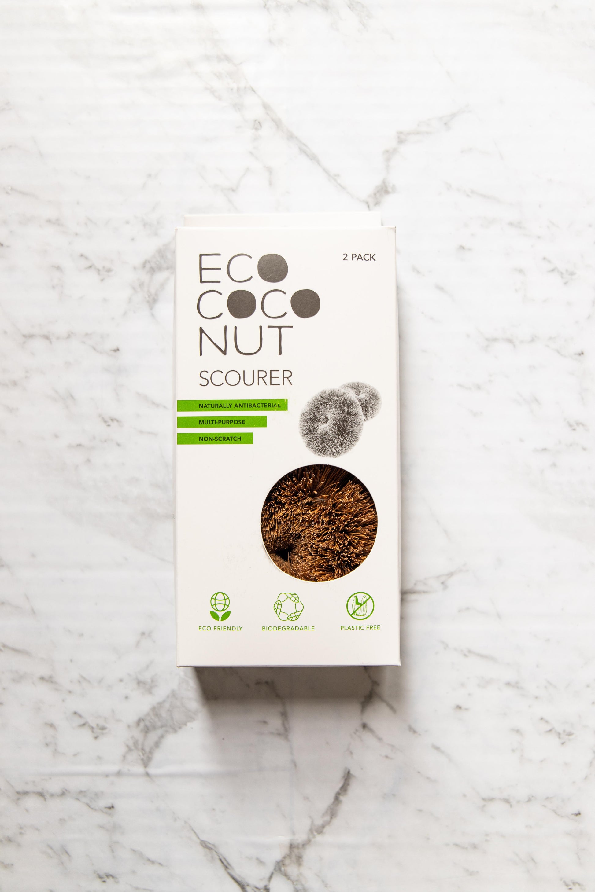 EcoCoconut - Scourers 2 pack - EcoLife Box