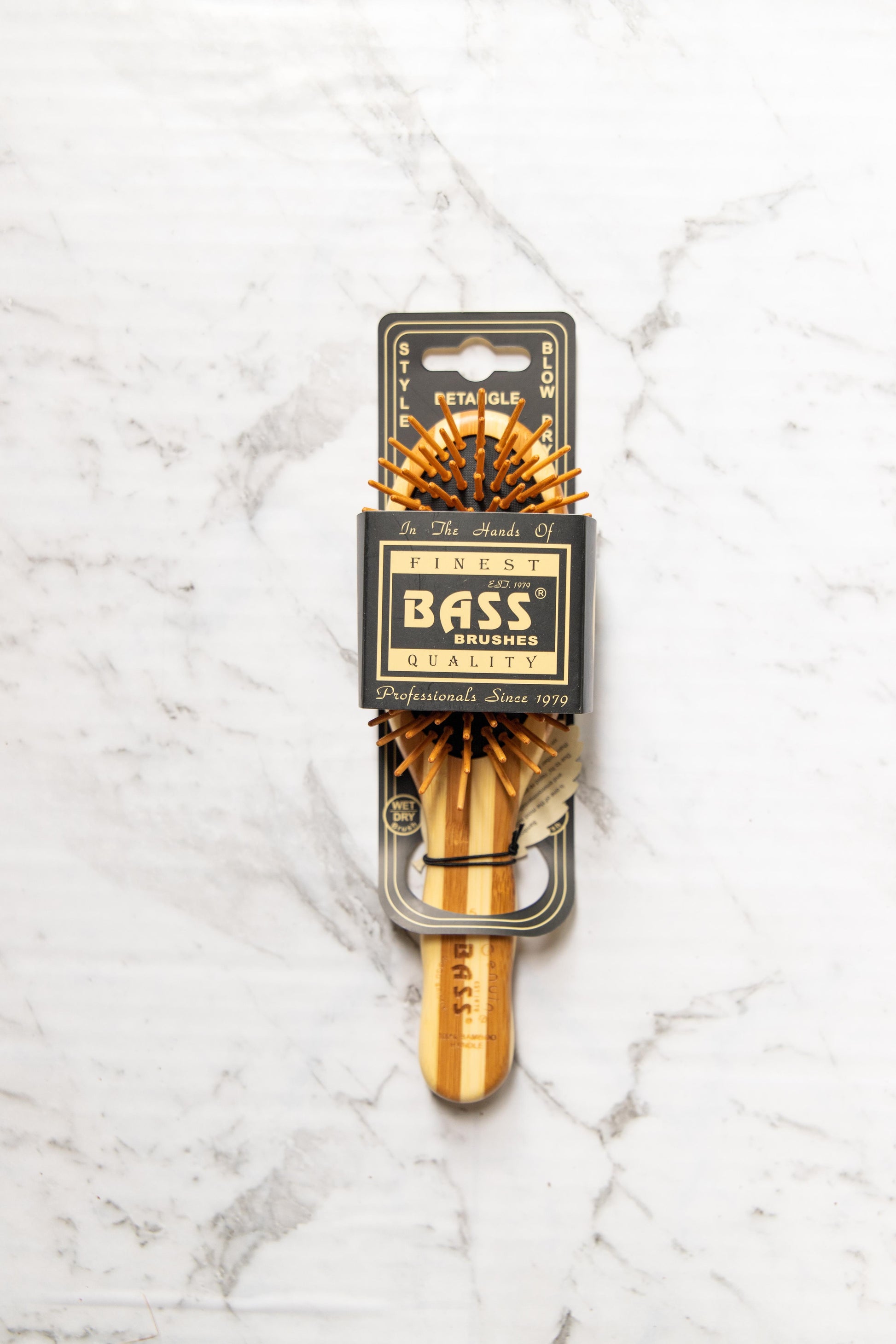 Bass Brushes - Bamboo Wood Hair Brush - EcoLife Box