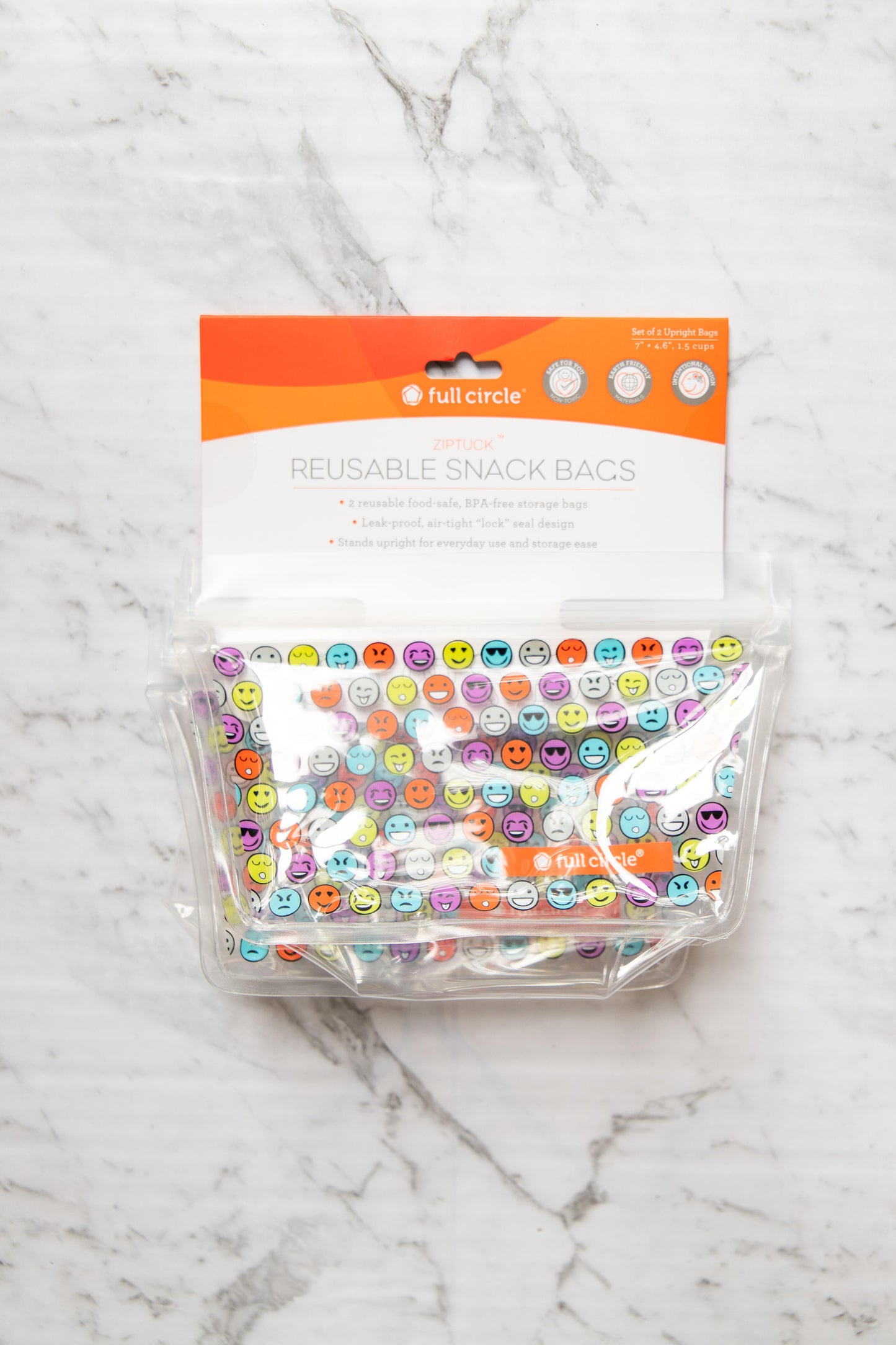 Full Circle - Ziptuck Reusable Snack Bags