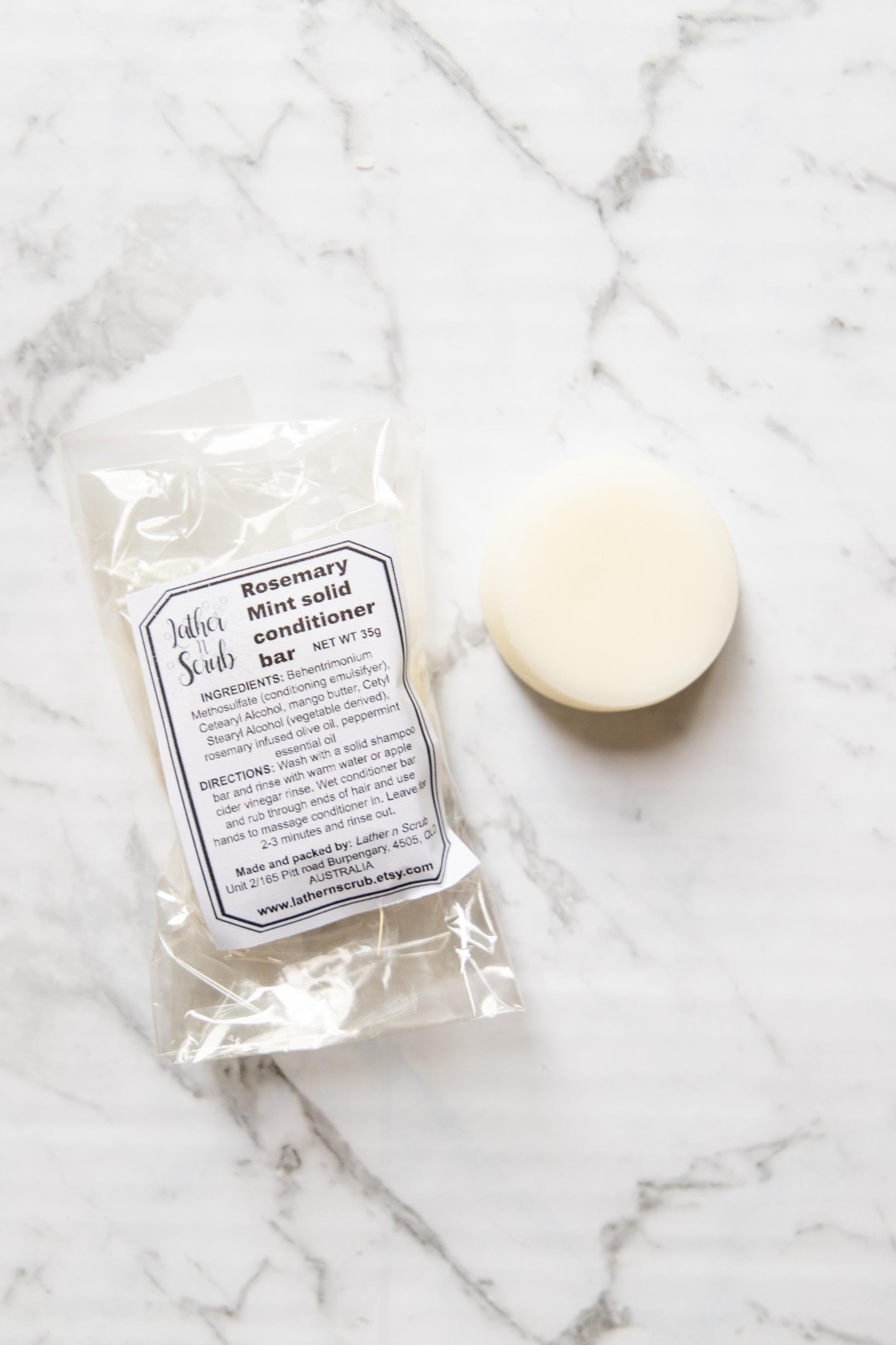 Lather n Scrub - Conditioner Bar - EcoLife Box