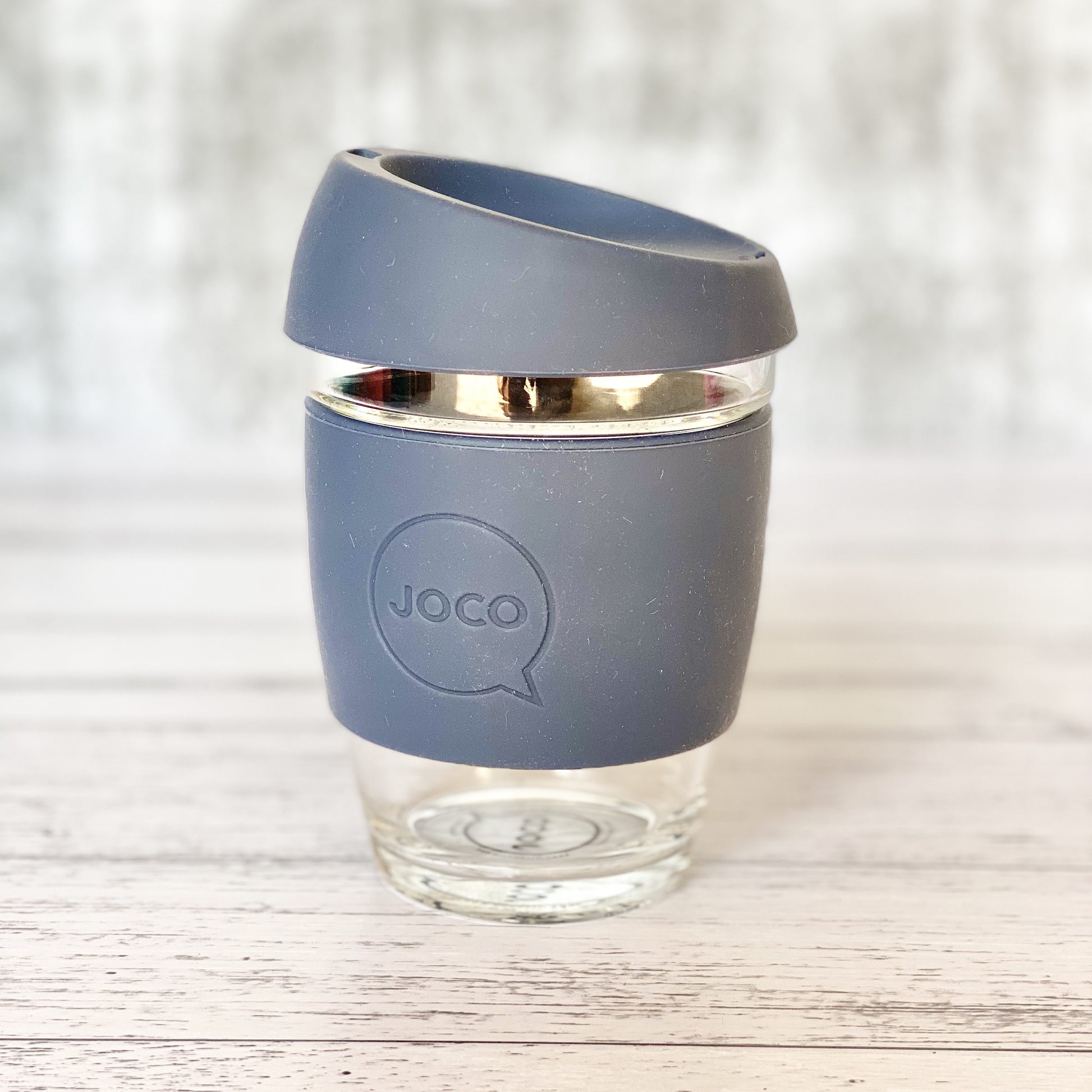 Joco 12oz Glass Reusable Coffee Cup - EcoLife Box