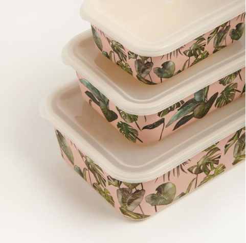 Big Bite Eco - Monstera Containers Set of 3 - EcoLife Box