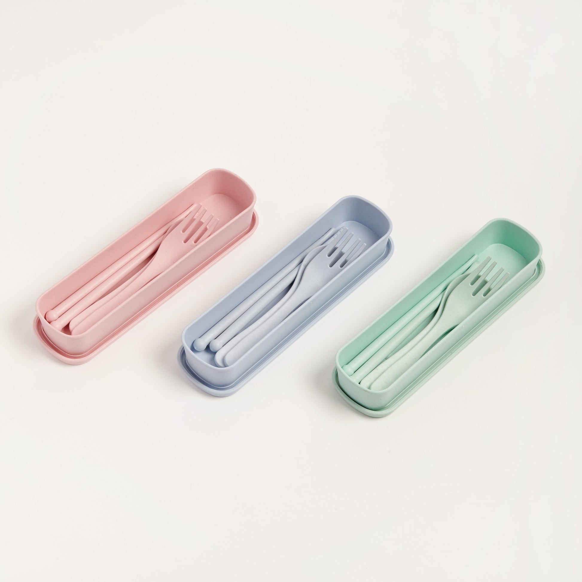 Big Bite Eco - Bamboo Fibre Reusable Cutlery Set - EcoLife Box