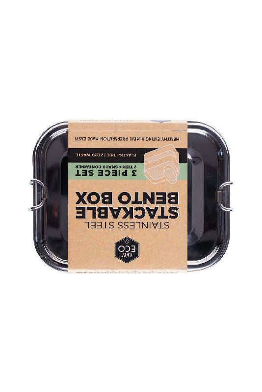 Ever Eco - Stainless Steel Stackable Bento Box - EcoLife Box