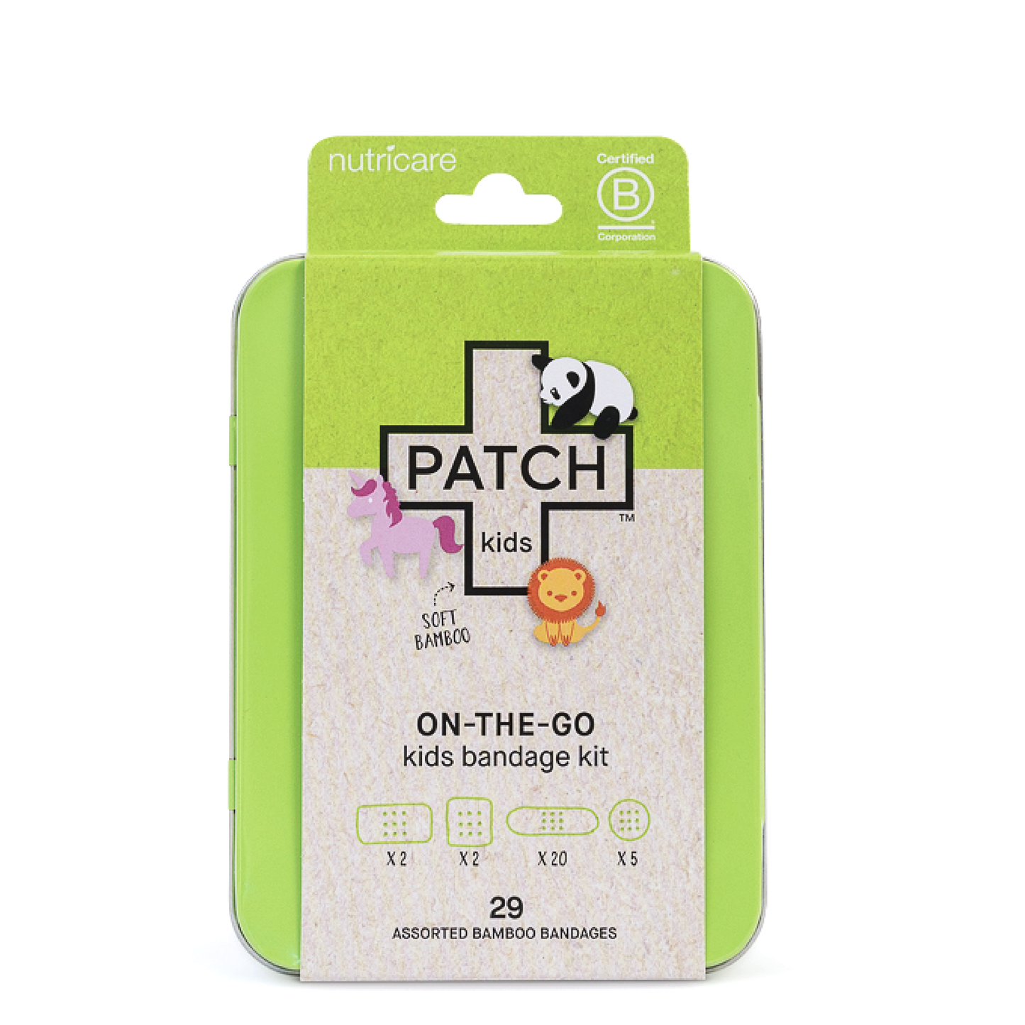 PATCH (Aus) - Eco First Aid - Patch Kids ON-THE-GO Bandage Kit