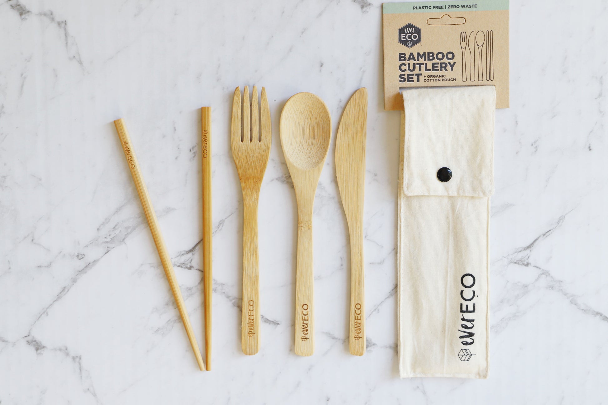 Ever Eco - Bamboo Cutlery Set - EcoLife Box