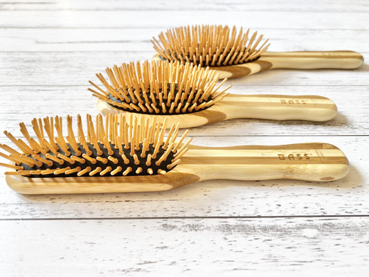 Bass Brushes - Bamboo Wood Hair Brush