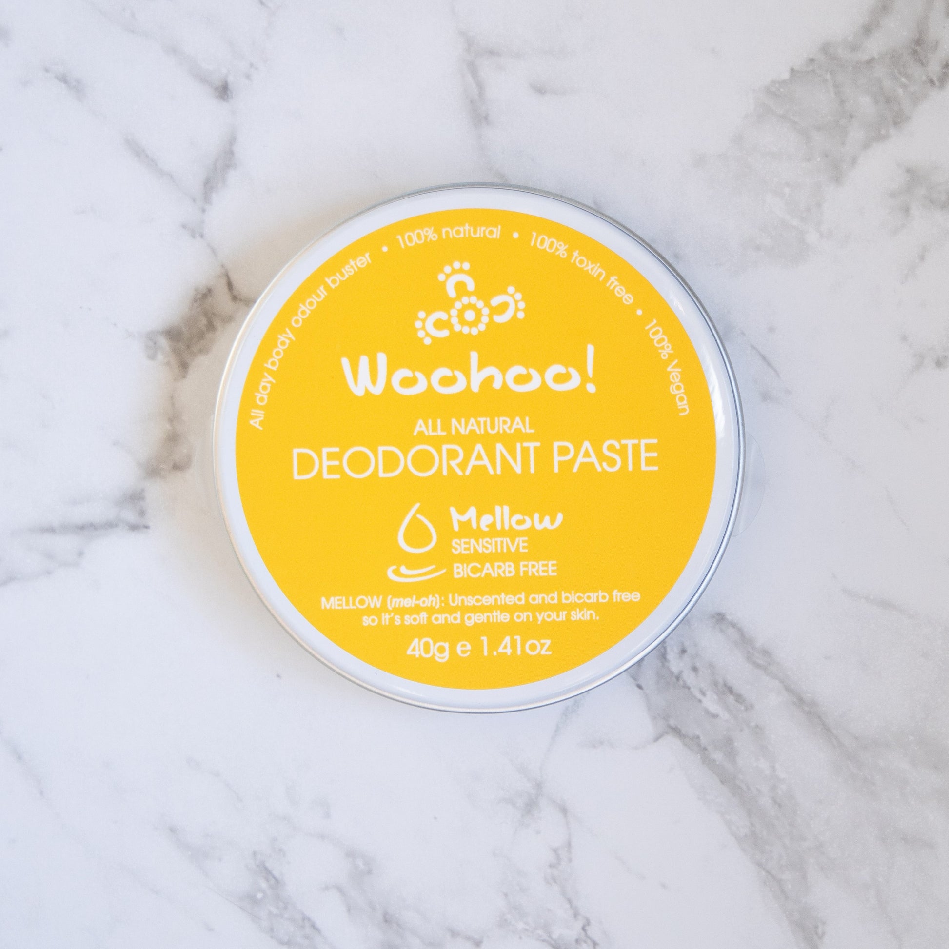 Woohoo! Body - All Natural Deodorant Paste 40g - EcoLife Box