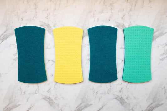 Full Circle - Stretch Counter Scrubbers Set of 4