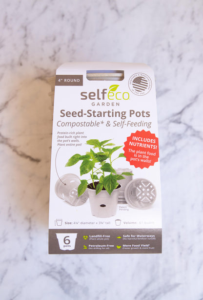 SelfEco Garden - Compostable Seed Starting Garden Pots