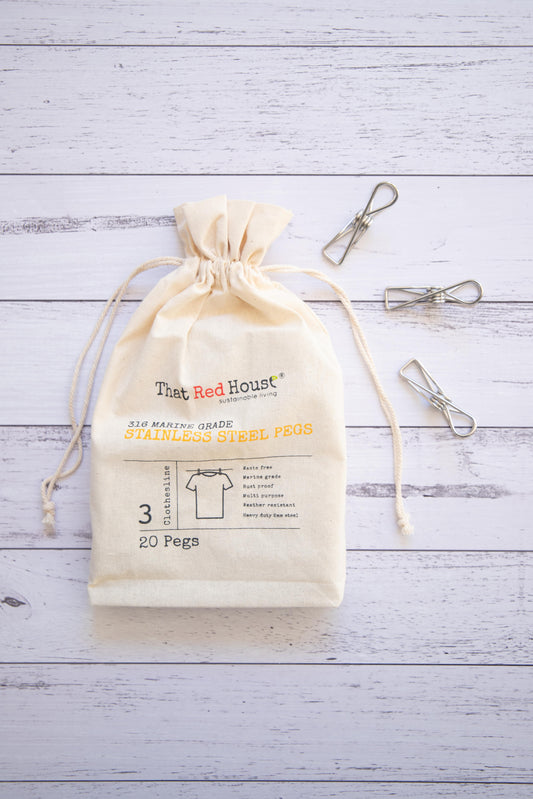 That Red House - Stainless Steel Pegs