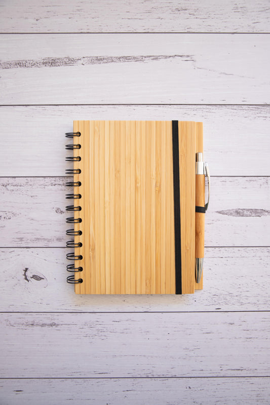 Eco Paper - Bamboo Notebook & Pen