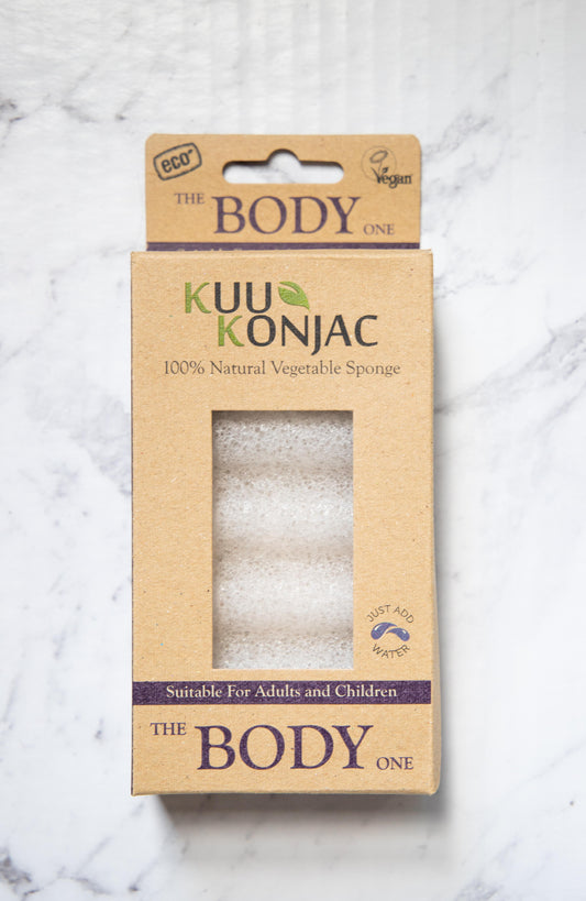 KUU Konjac - 6 Wave Body Sponge