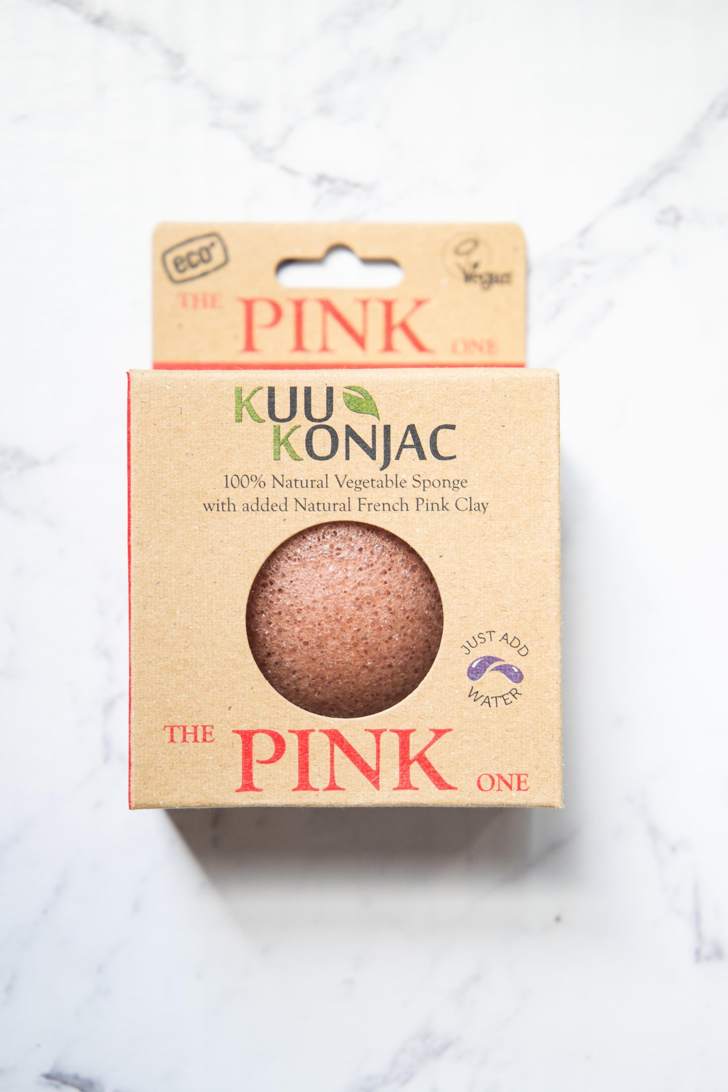 KUU Konjac - Facial Sponges - EcoLife Box