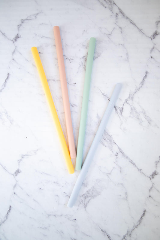 Ever Eco - Silicone Drinking Straws 4 pack