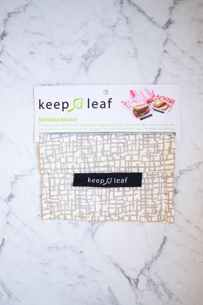 Keep Leaf - Reusable Baggie Medium