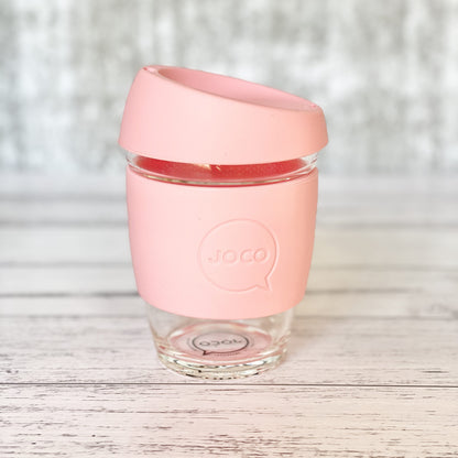 Joco 12oz Glass Reusable Coffee Cup - EcoLife Box