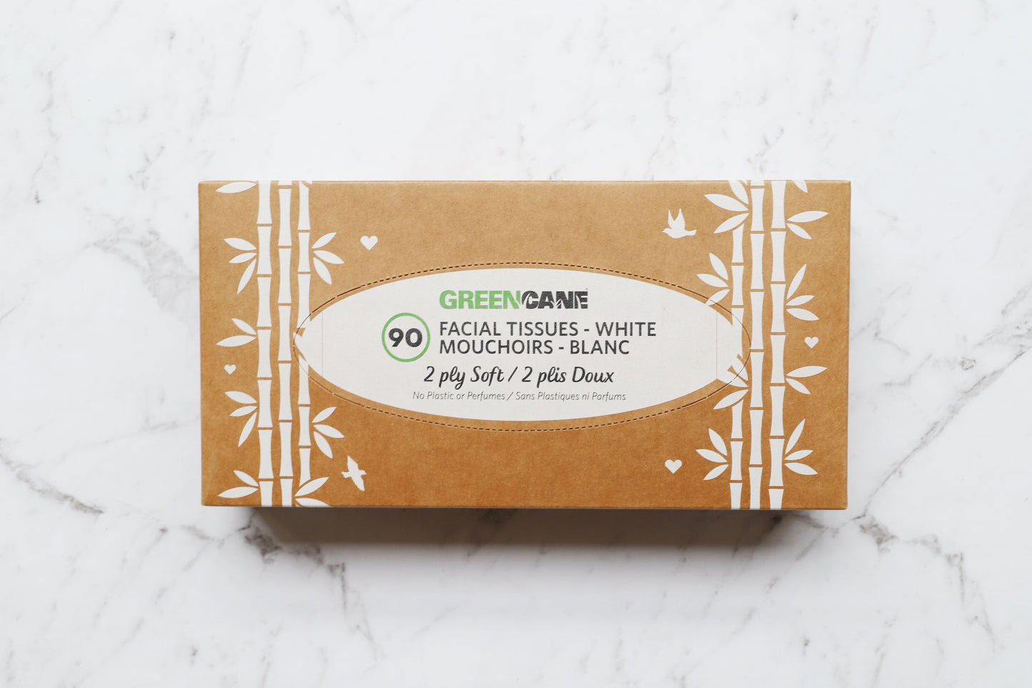 GreenCane - Facial Tissues - EcoLife Box