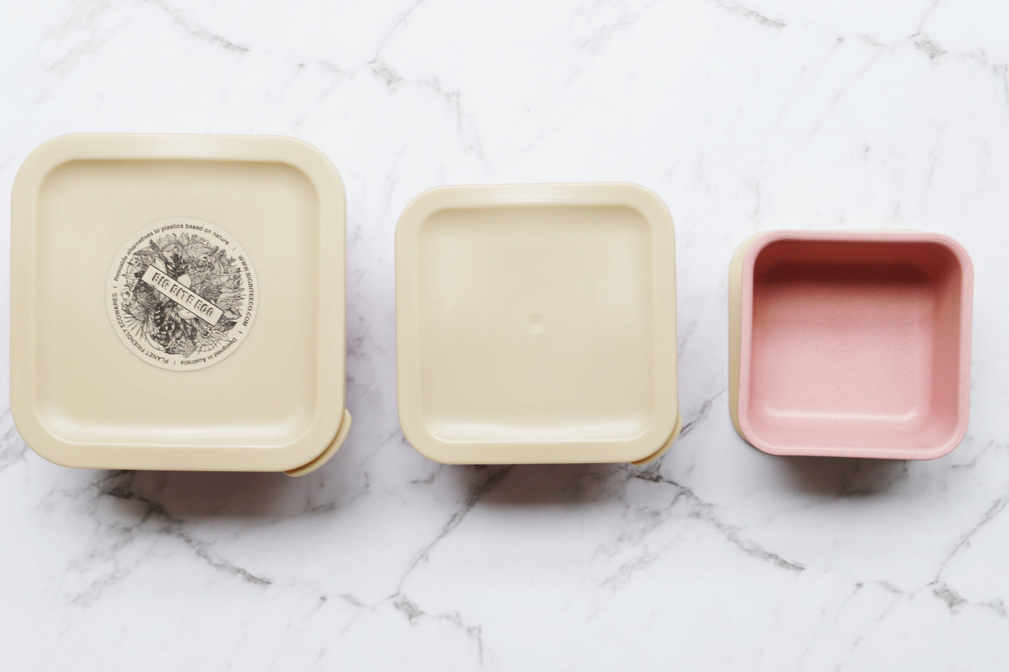Big Bite Eco - 3 in 1 Eco Biodegradable Food Storage Set