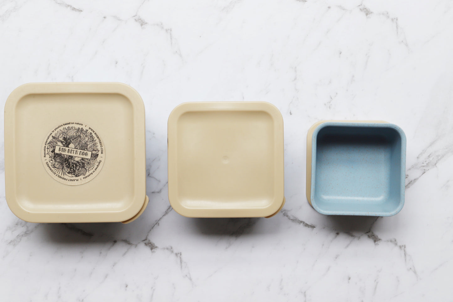 Big Bite Eco - 3 in 1 Eco Biodegradable Food Storage Set