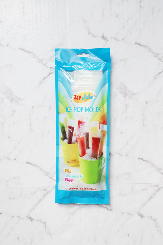 Zipzicle - Reusable Ice Block Tubes (36 pack)