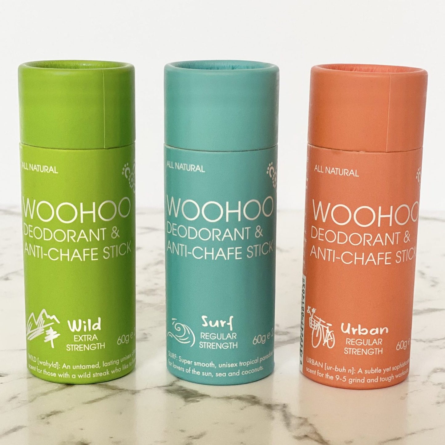 Woohoo! Body - All Natural Deodorant & Anti-Chafe Stick 60g