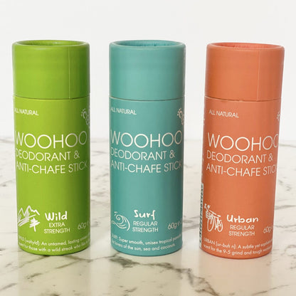 Woohoo! Body - All Natural Deodorant & Anti-Chafe Stick 60g