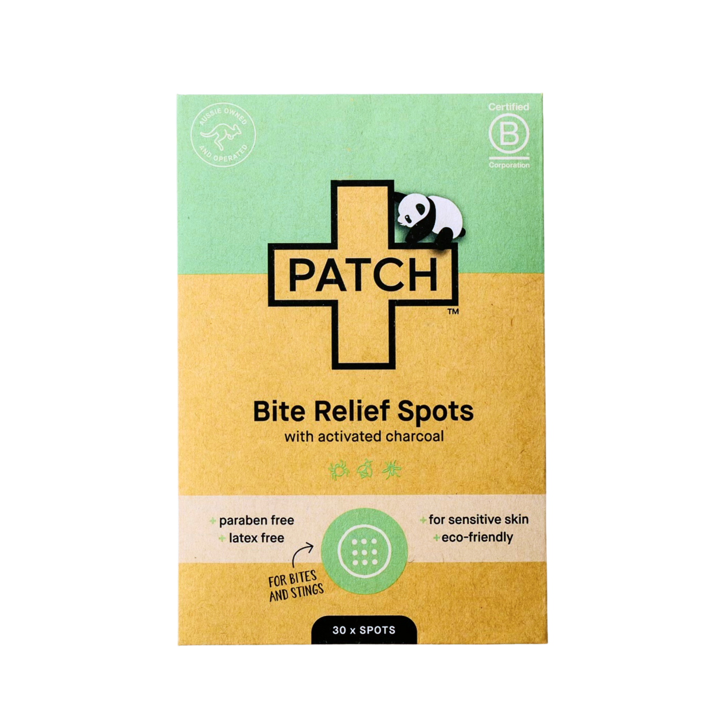 PATCH (Aus) - Eco First Aid - Patch Bite Relief Spots - 30 spots